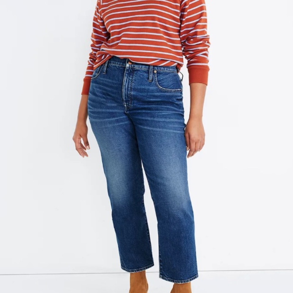 Madewell jeans slim semi-boot